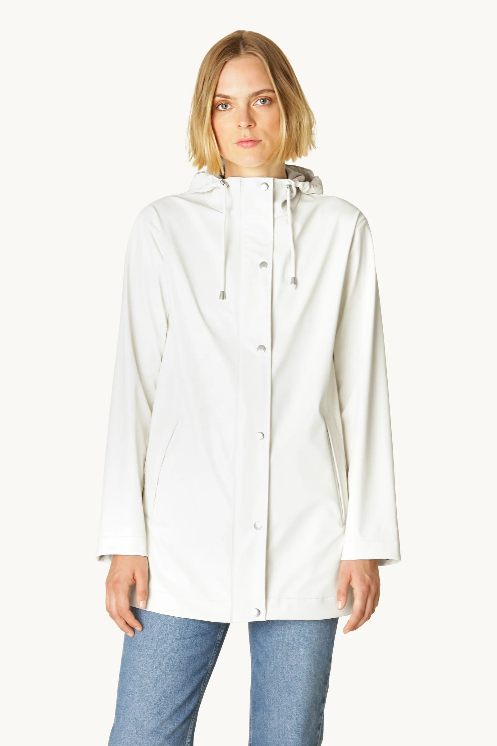 Ilse Jacobsen Rain Jacket - Milk Creme