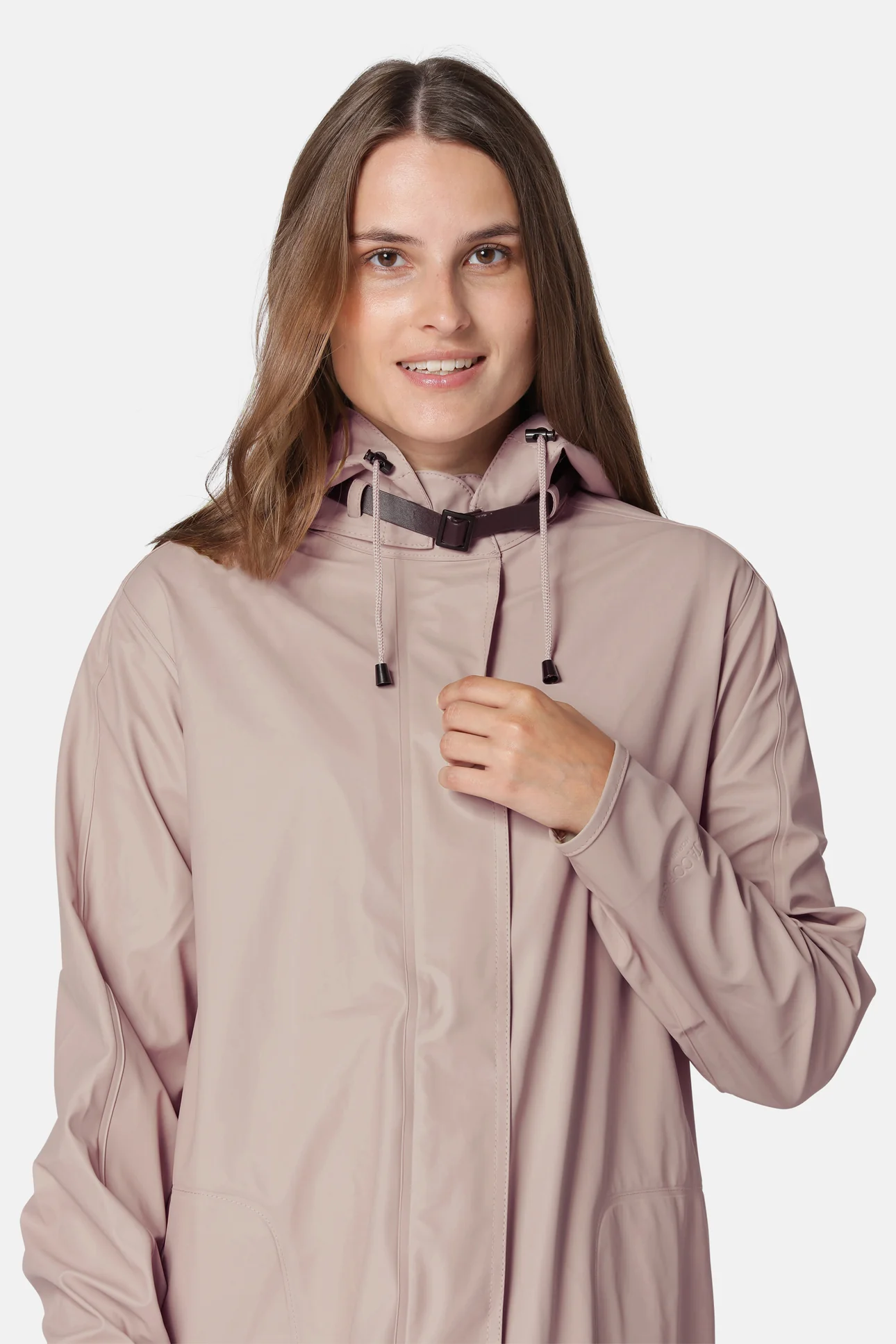 Ilse Jacobsen Raincoat - Adobe Rose