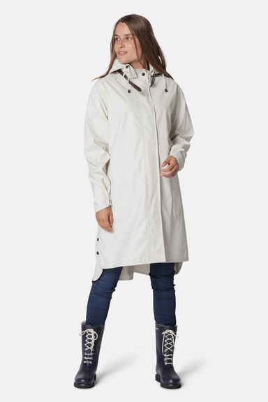 Ilse Jacobsen Raincoat - Milk Creme Clothing - Outerwear - Coats by Ilse Jacobsen | Grace the Boutique