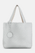 Ilse Jacobsen Reversible Tote - Egg White/Silver Accessories - Other Accessories - Handbags & Wallets by Ilse Jacobsen | Grace the Boutique
