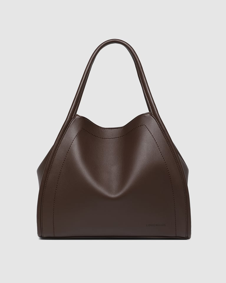 Louenhide Sutton Tote + Pouch Set - Chocolate