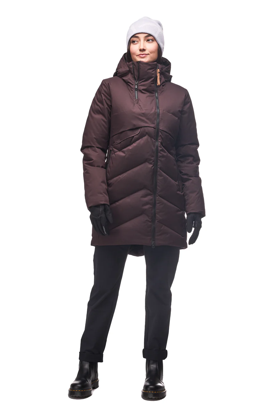 Indyeva Ayaba III Winter Coat - Port