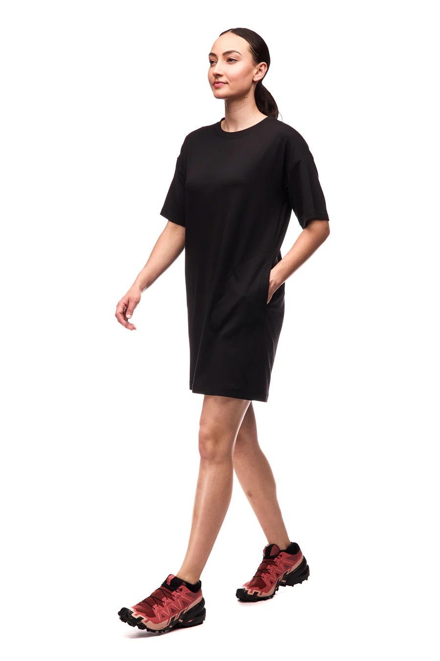 Indyeva Calma Dress - Black
