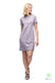 Indyeva Kuiva III Dress - Dusty Plum Clothing - Dresses + Jumpsuits - Dresses - Short Dresses by Indyeva | Grace the Boutique