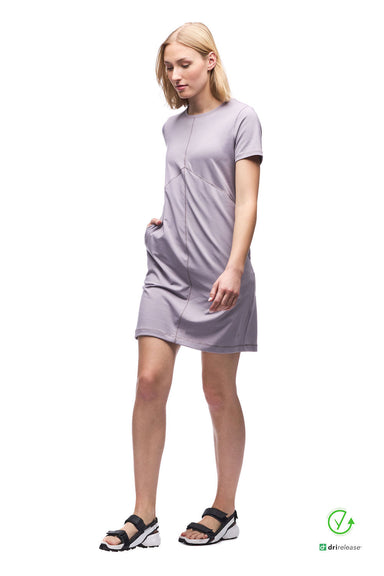 Indyeva Kuiva III Dress - Dusty Plum Clothing - Dresses + Jumpsuits - Dresses - Short Dresses by Indyeva | Grace the Boutique