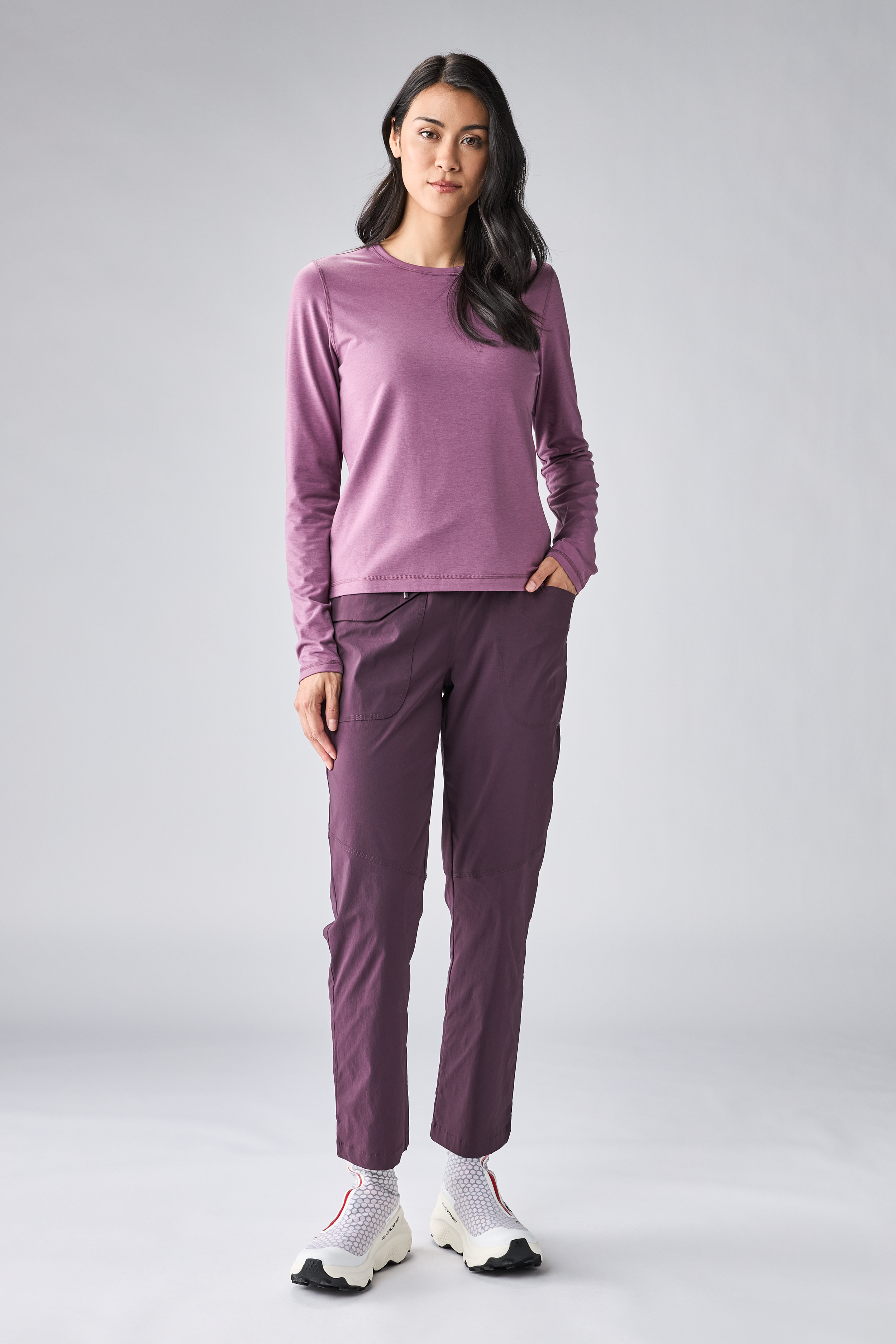 Indyeva Novara III Long Sleeved Tee - Flamingo