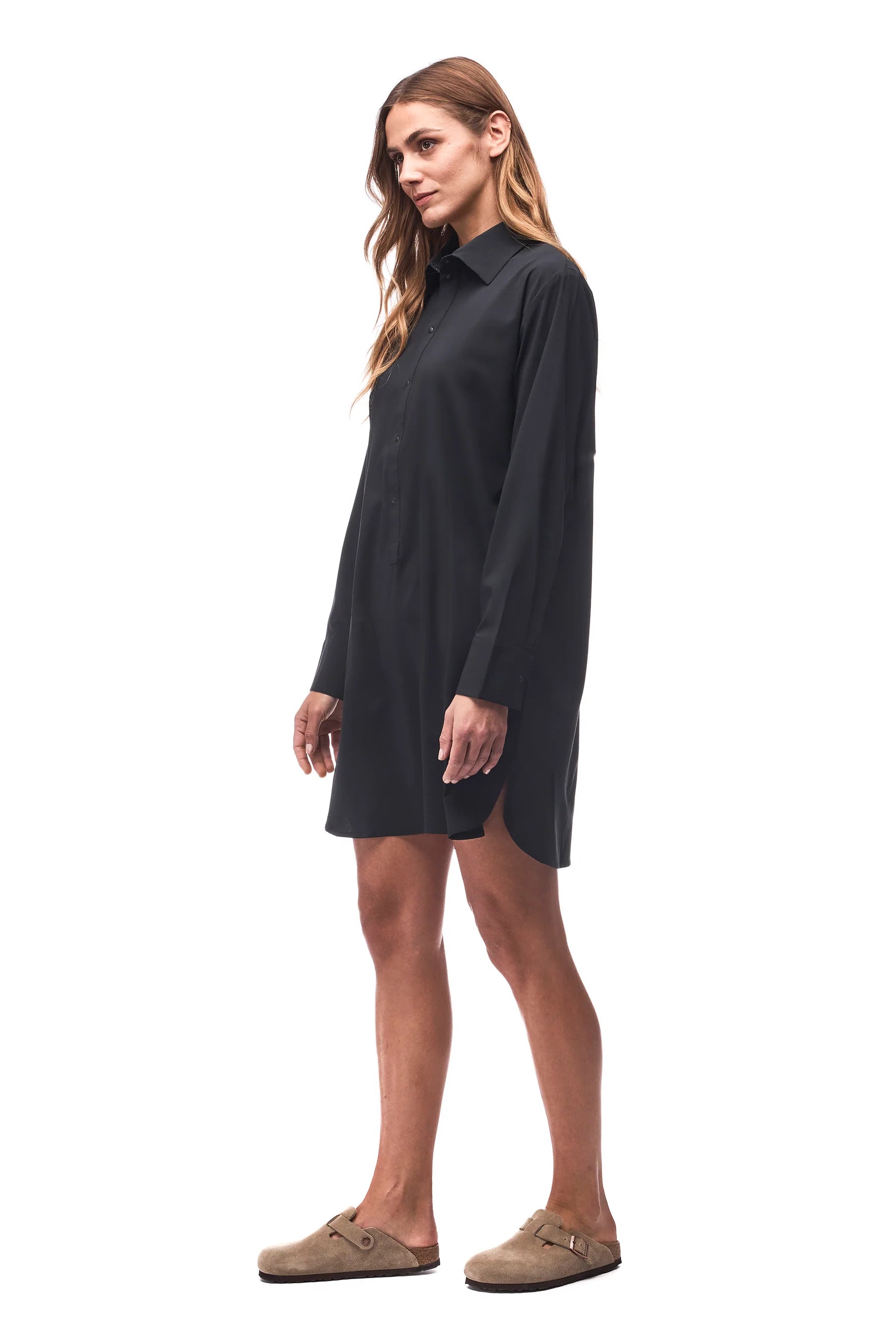 Indyeva Solea Tunic Dress - Black