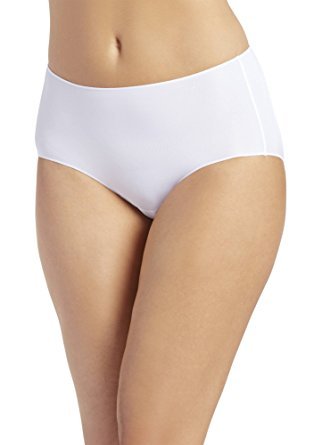 Jockey No Panty Line Promise Tactel Hip Brief 100/white 5 Lingerie - Panties - Basics by Jockey | Grace the Boutique