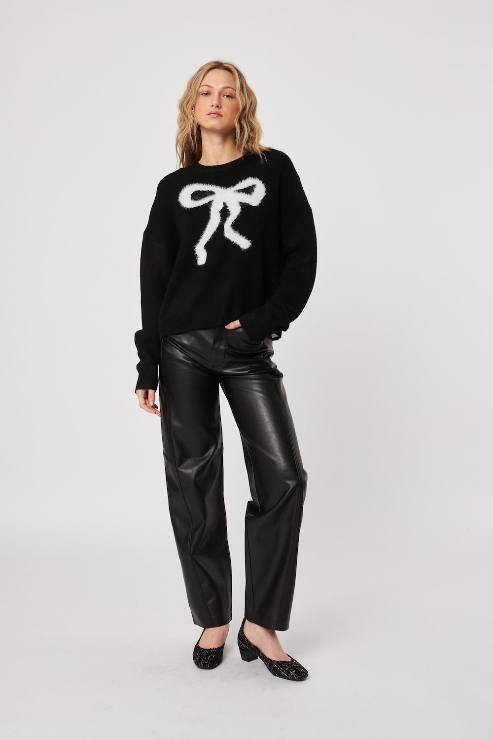 John & Jenn Ambrose Sweater - Blanc de Noir