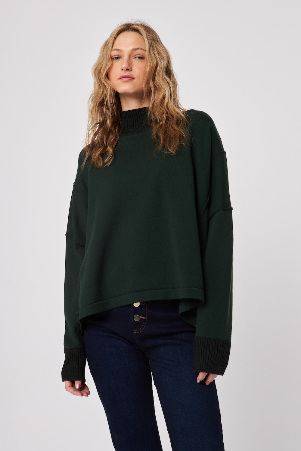 John & Jenn Apollo Sweater - Fraser Fir