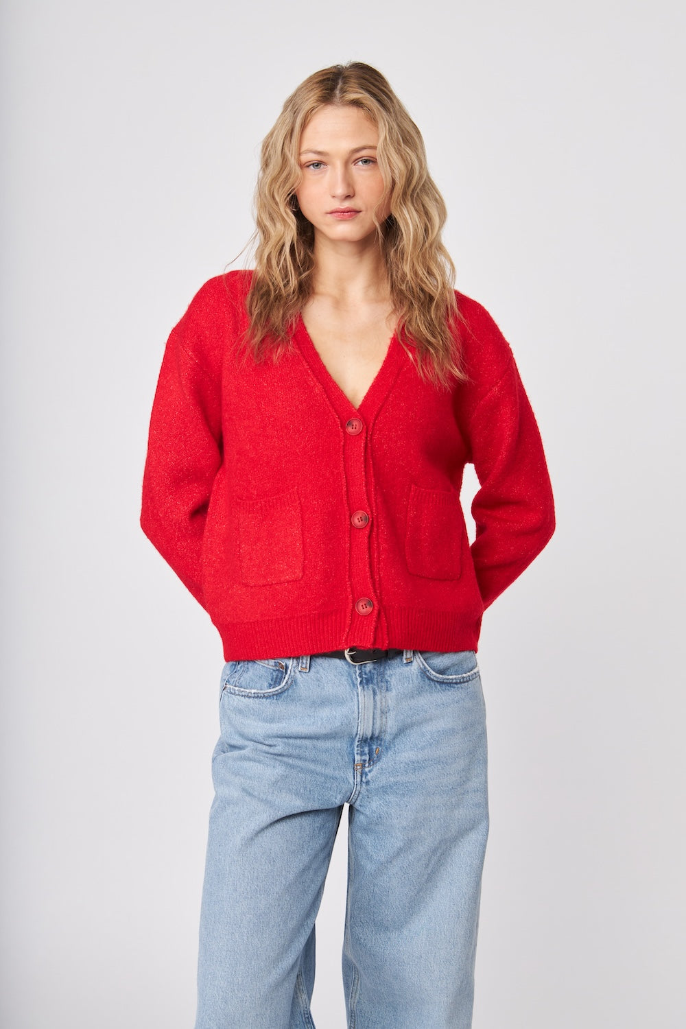 John & Jenn Braxton Cardi - Rouge