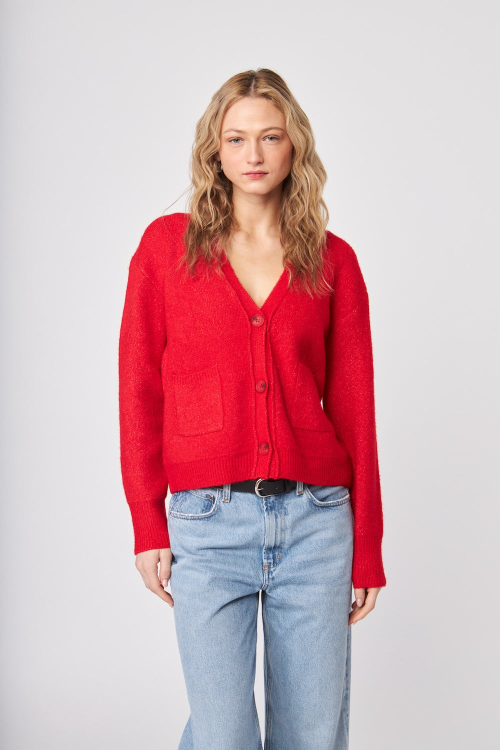 John & Jenn Braxton Cardi - Rouge