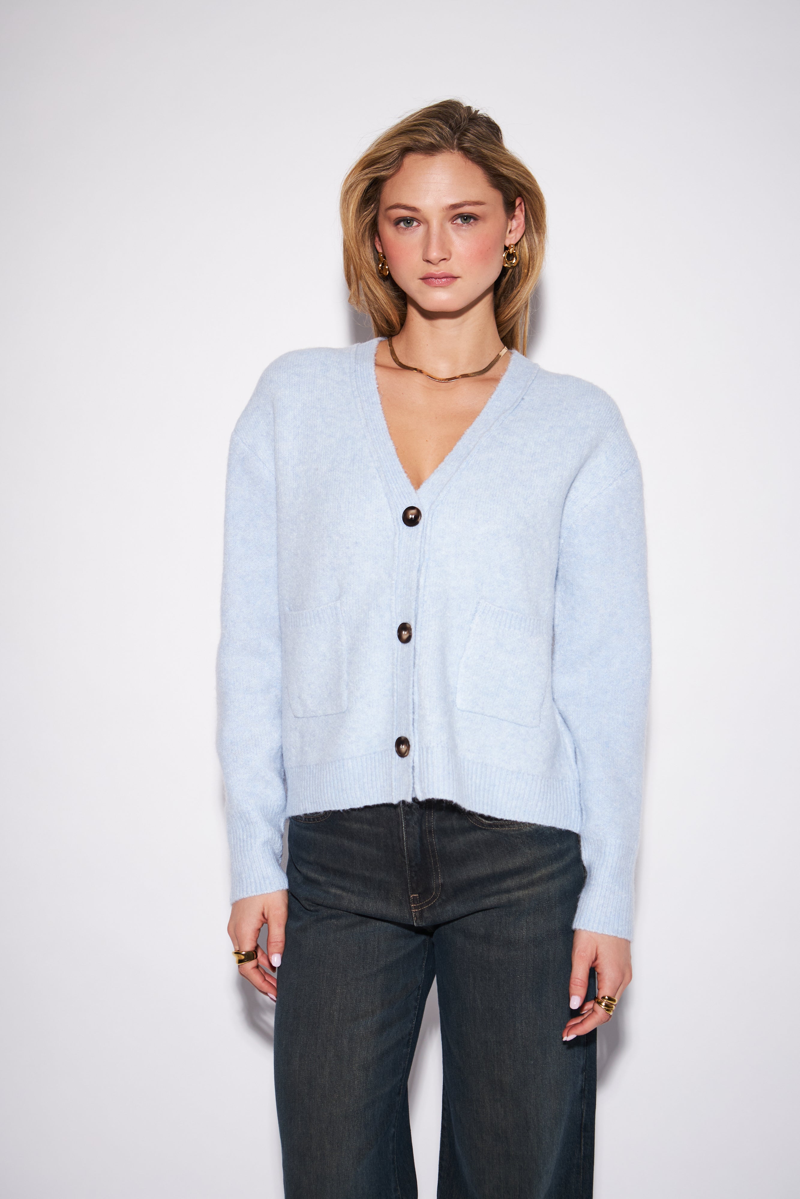 John & Jenn Braxton Cardi - Sky