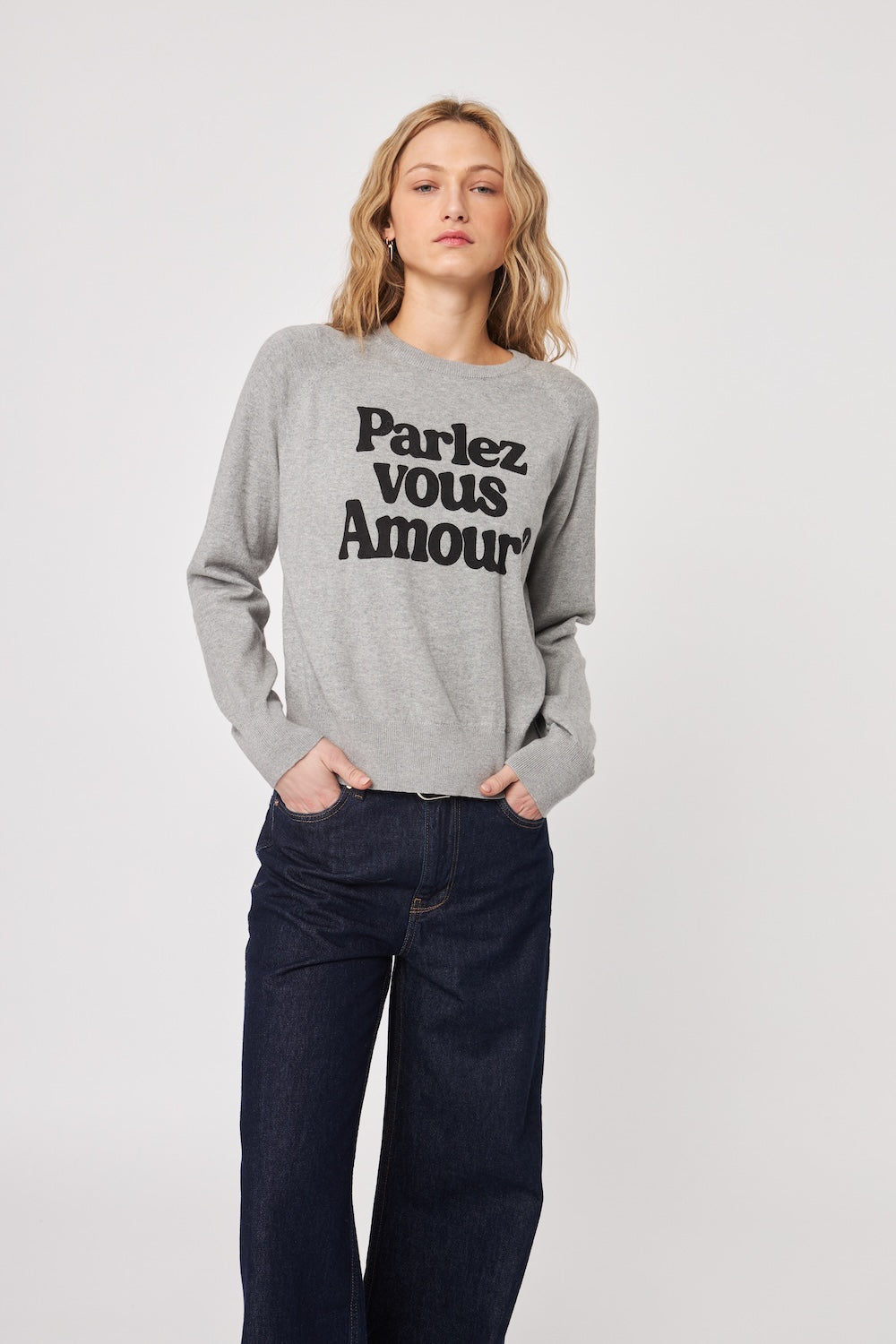 John & Jenn Callum Top - French Grey