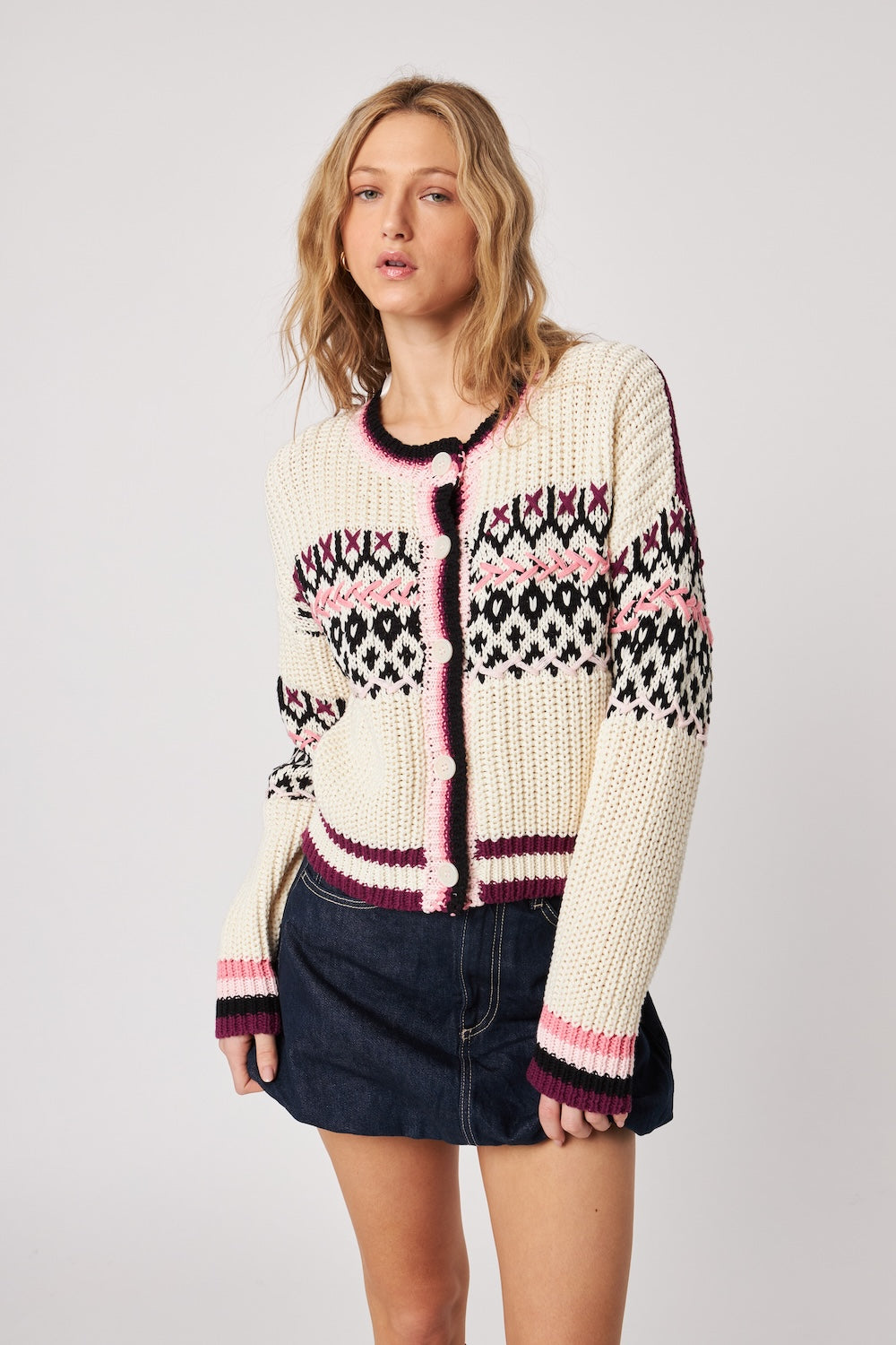 John & Jenn Emery Cardi - Berry Chill