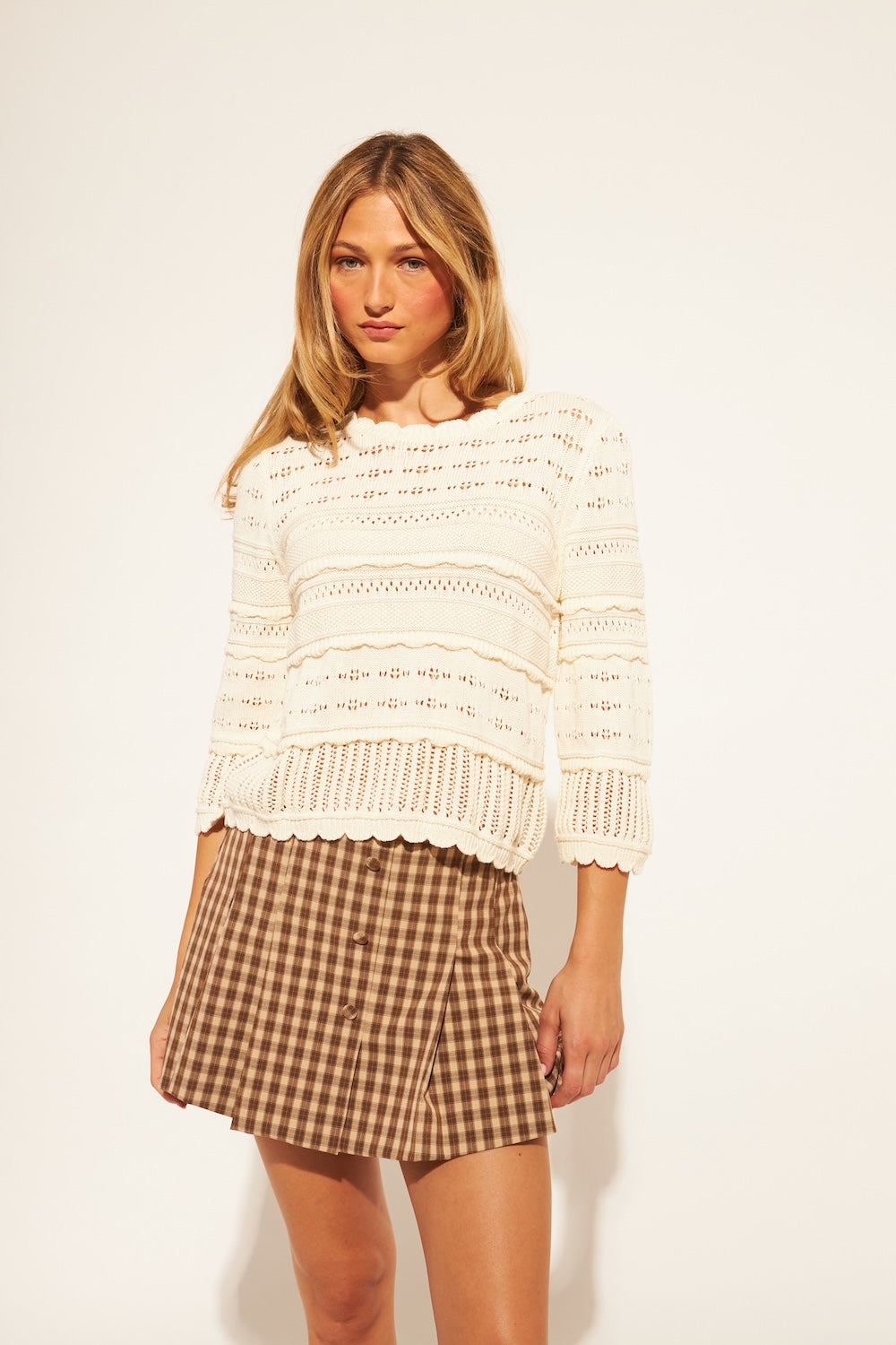 John & Jenn Holden Sweater - Parchment