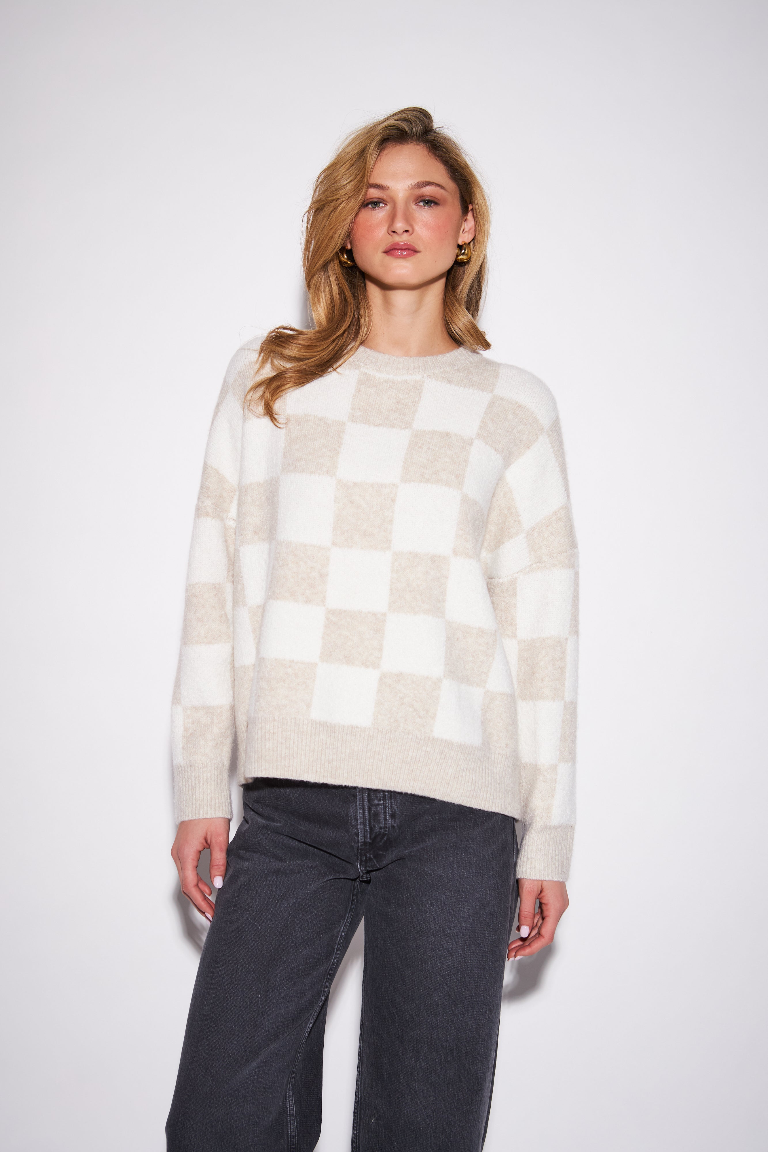 John & Jenn Hugo Sweater - Ivory
