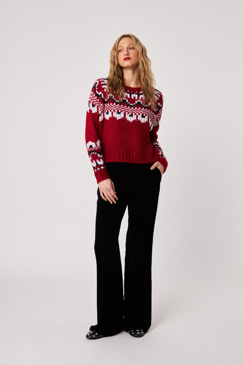 John & Jenn Hunter Sweater - Fireside Chill