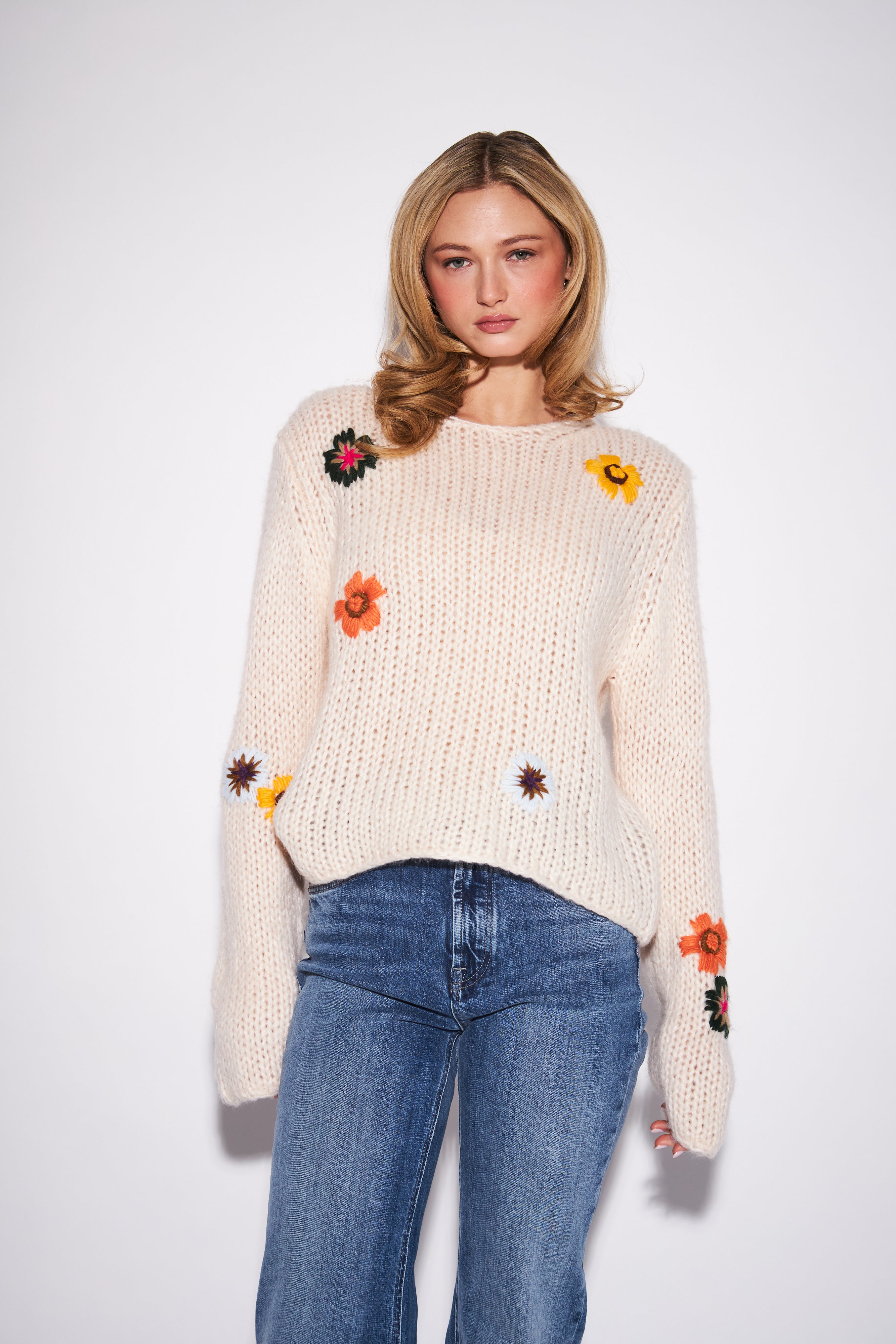 John & Jenn Jilly Sweater - Rustic Garden