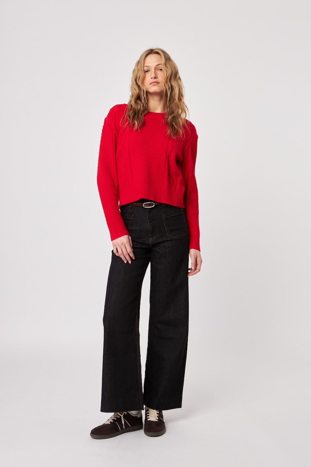 John & Jenn Julien Sweater - Poppy