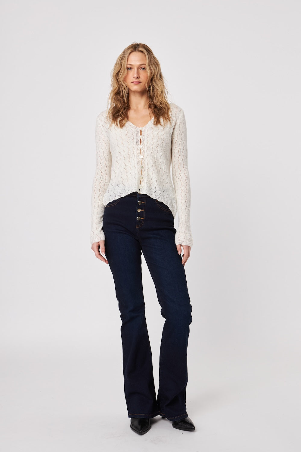 John & Jenn Marcel Cardi - Sea Salt