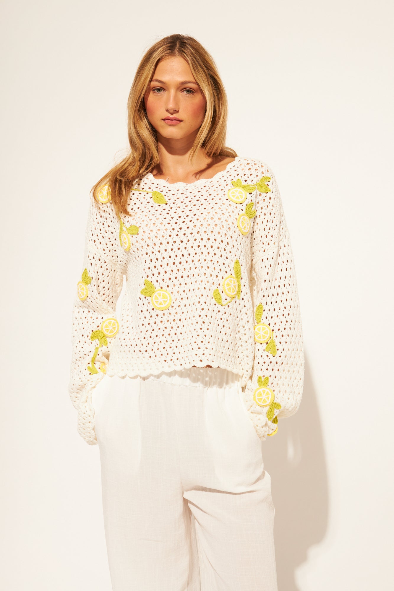John & Jenn Orlando Sweater - Limoncello