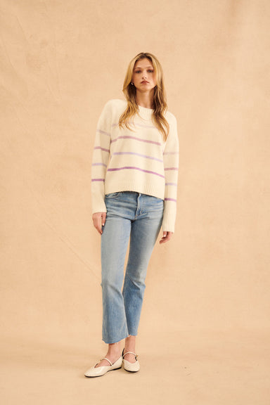 John & Jenn Roscoe Sweater - Violet Pearl Clothing - Tops - Sweaters - Pullovers by John & Jenn | Grace the Boutique