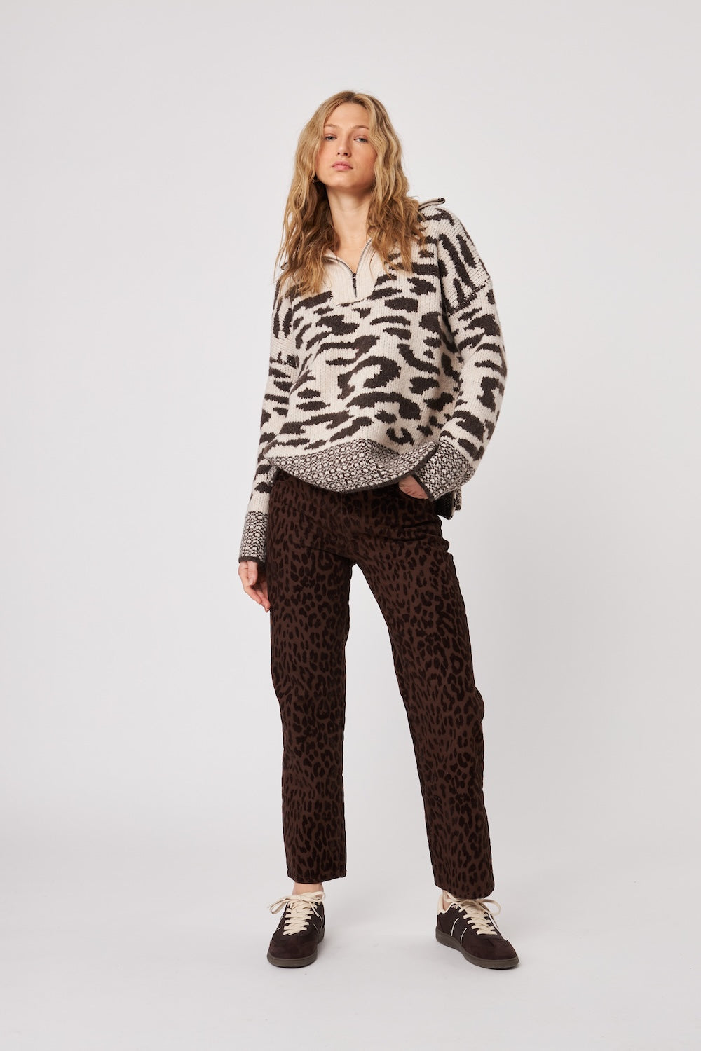 John & Jenn Stirling Sweater - Animal Kingdom