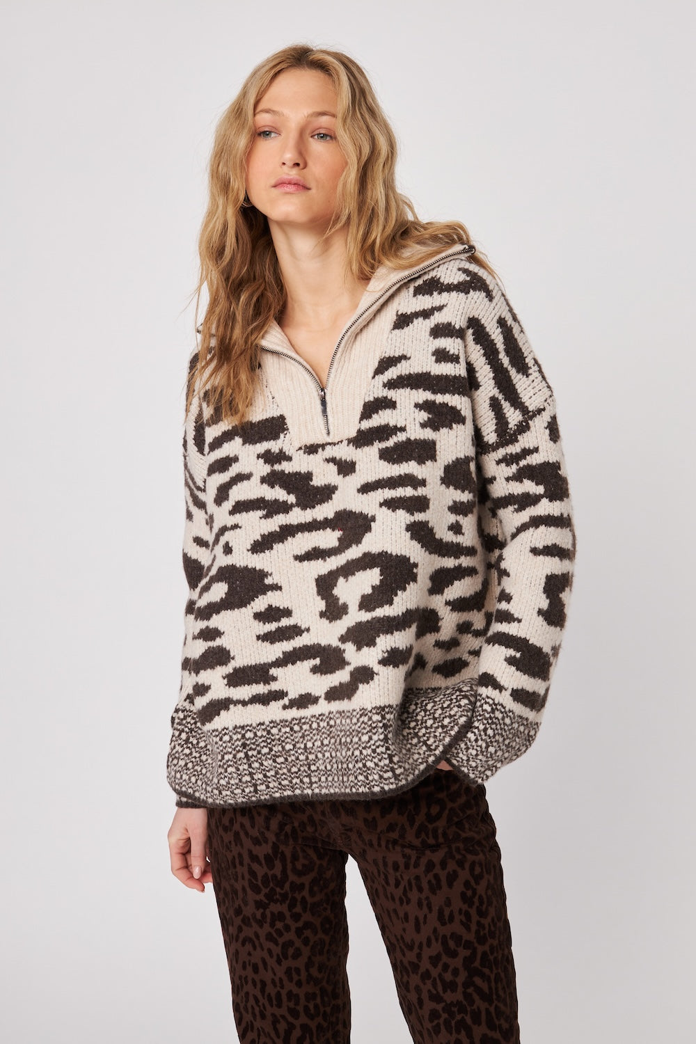 John & Jenn Stirling Sweater - Animal Kingdom