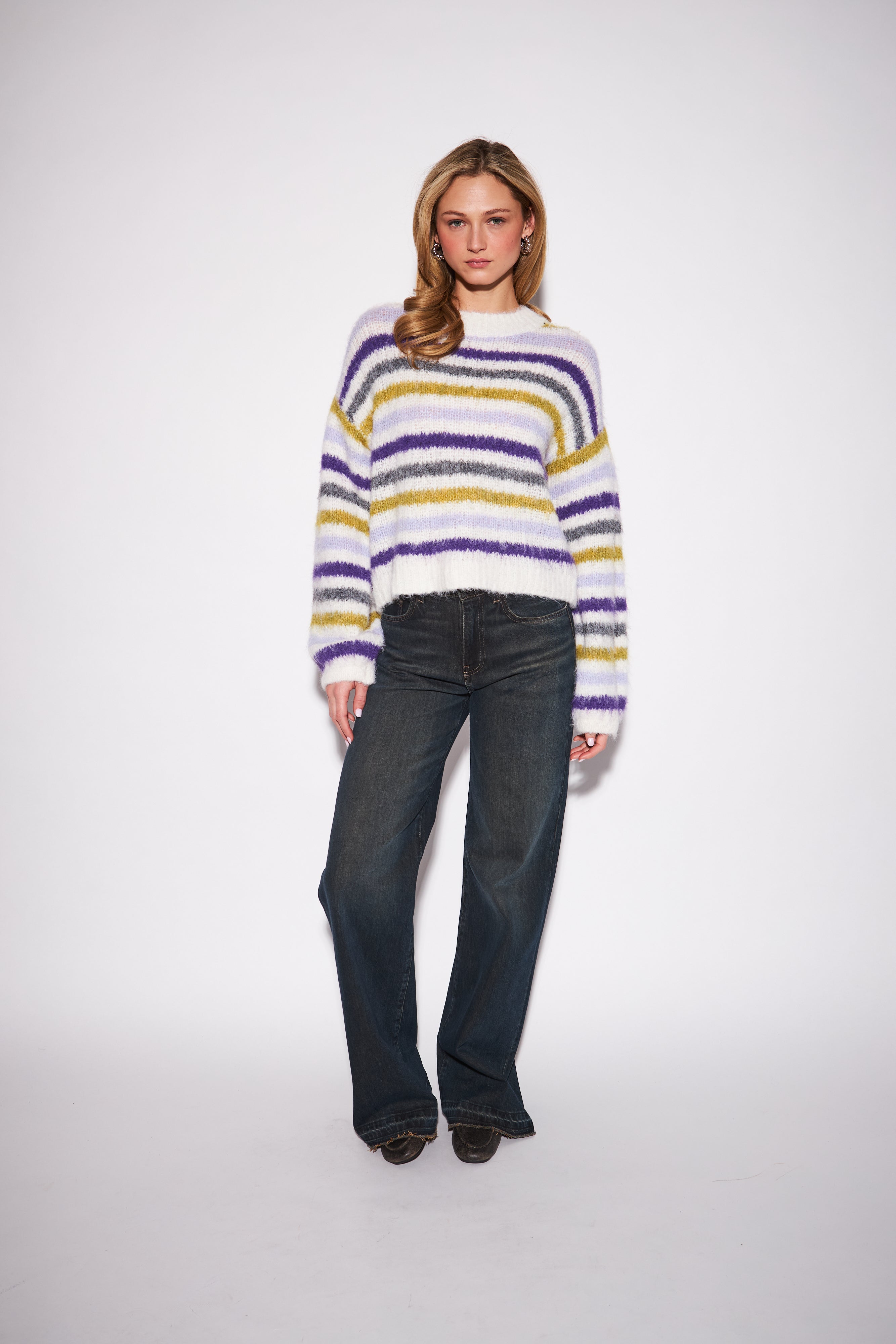 John & Jenn Zoe Sweater - Lavender Haze