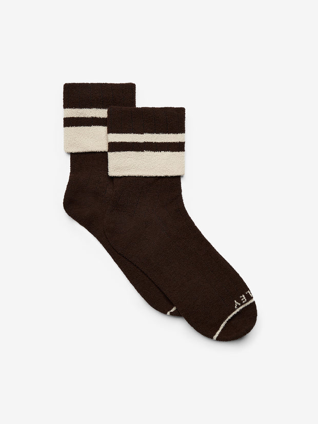 Varley Preston Sock - Coffee Bean