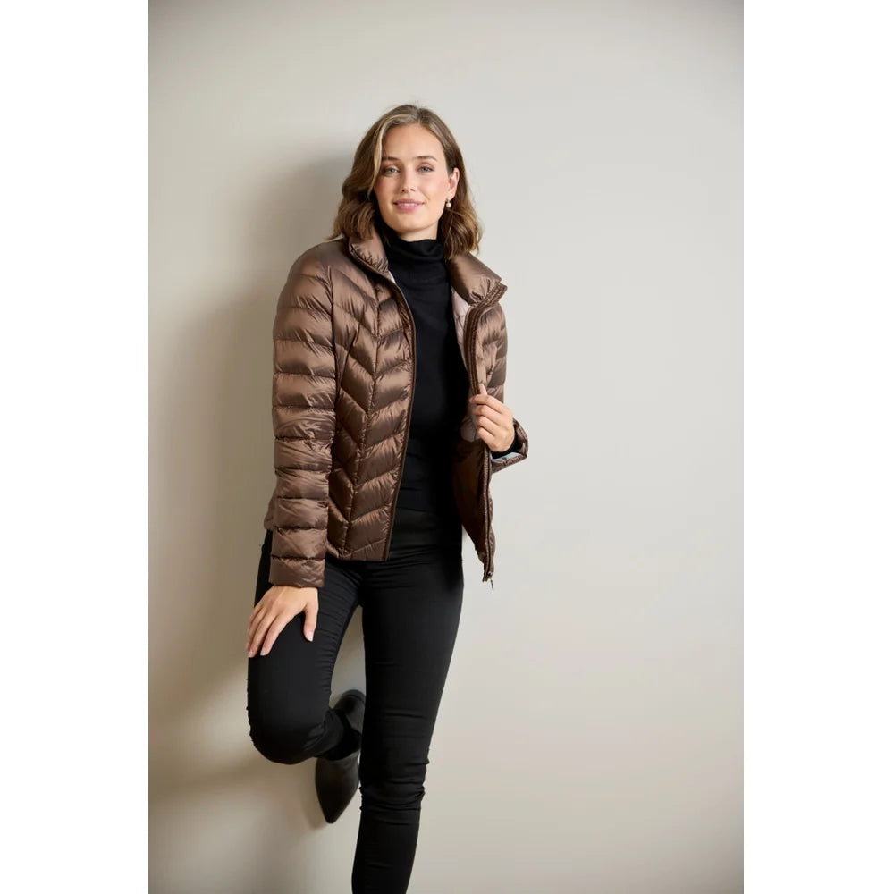 Junge Puffer Jacket - Brown