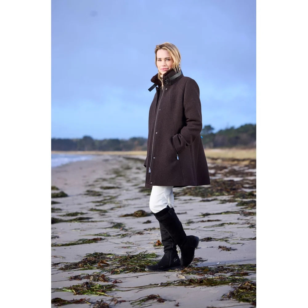 Junge Wool Coat - Brown