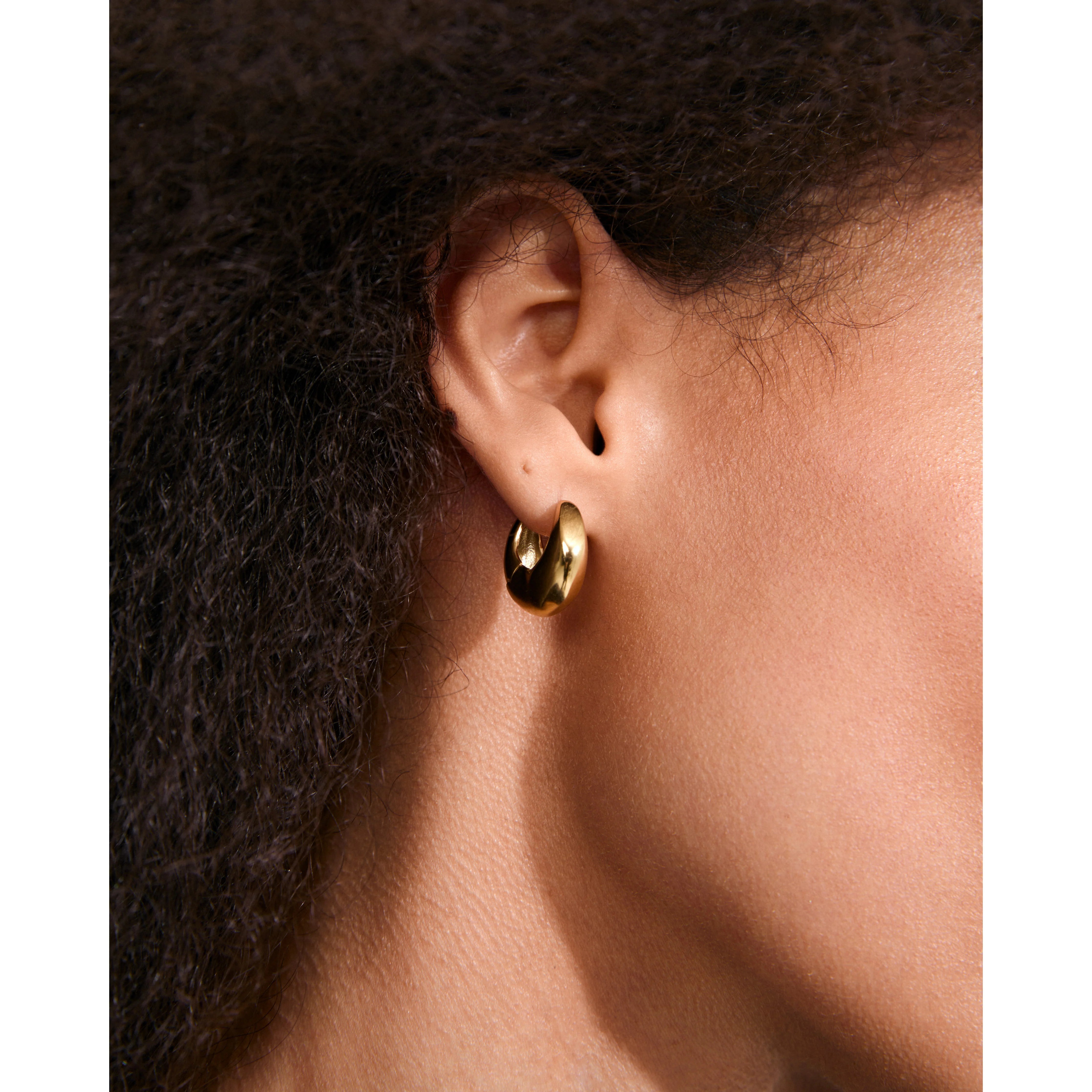 Pilgrim Kairoa Chunky Hoops - Gold