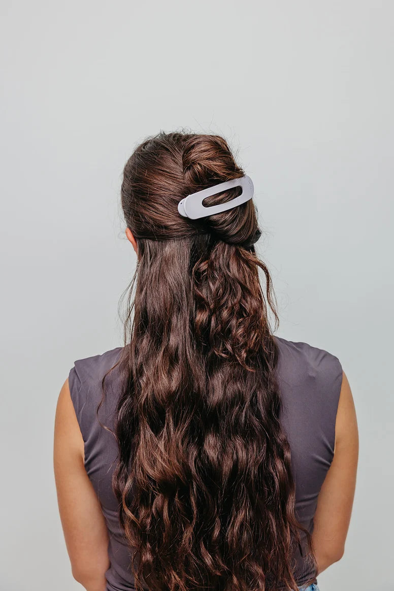 KAXI Flat Everyday Hair Clip - Matte Lavender