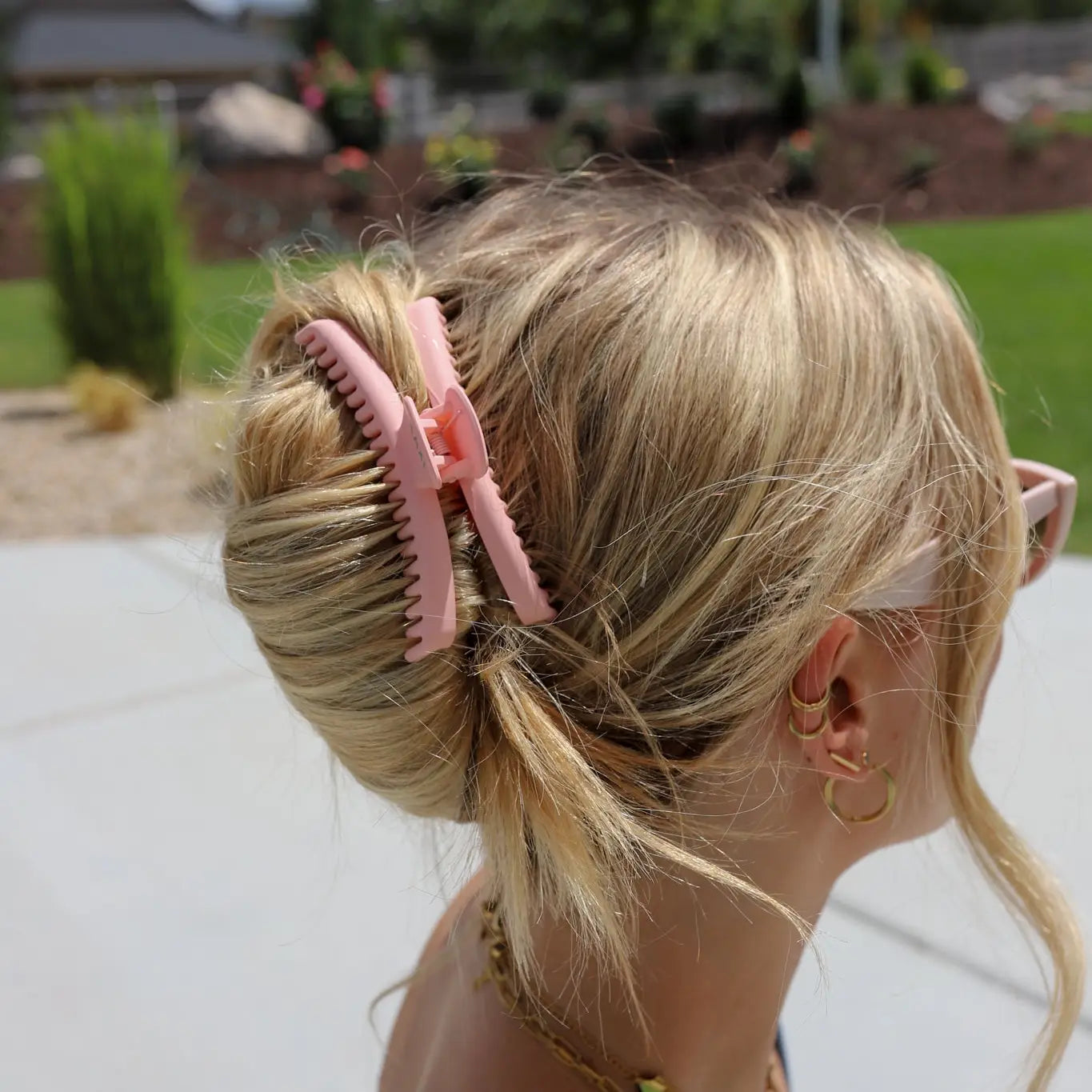 KAXI Midi Hold Everything Claw - Pink
