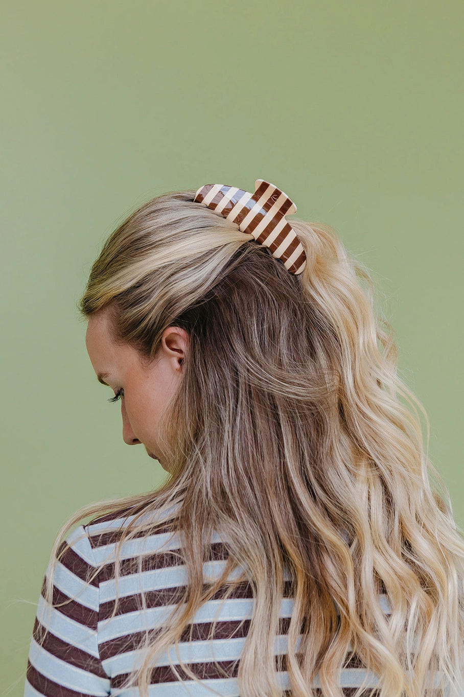 KAXI Polka Dot & Striped Claws - Brown Cream Stripe