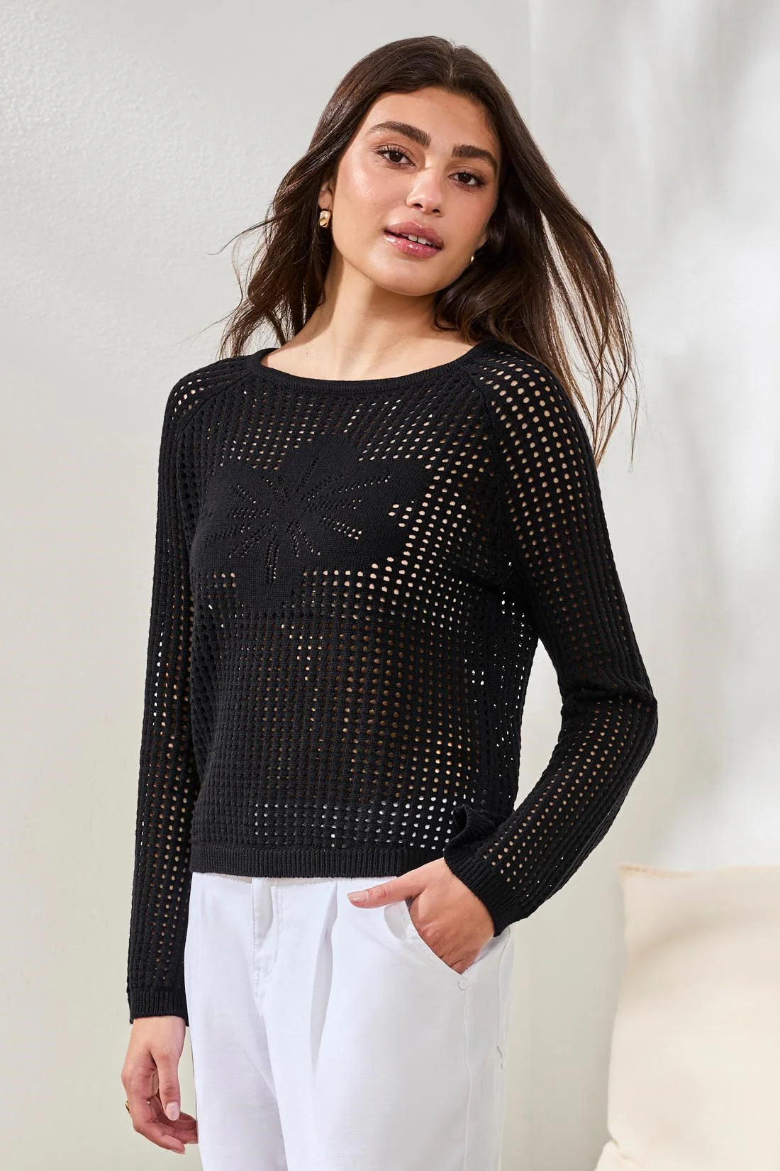 Tribal Kelly Sweater - Black