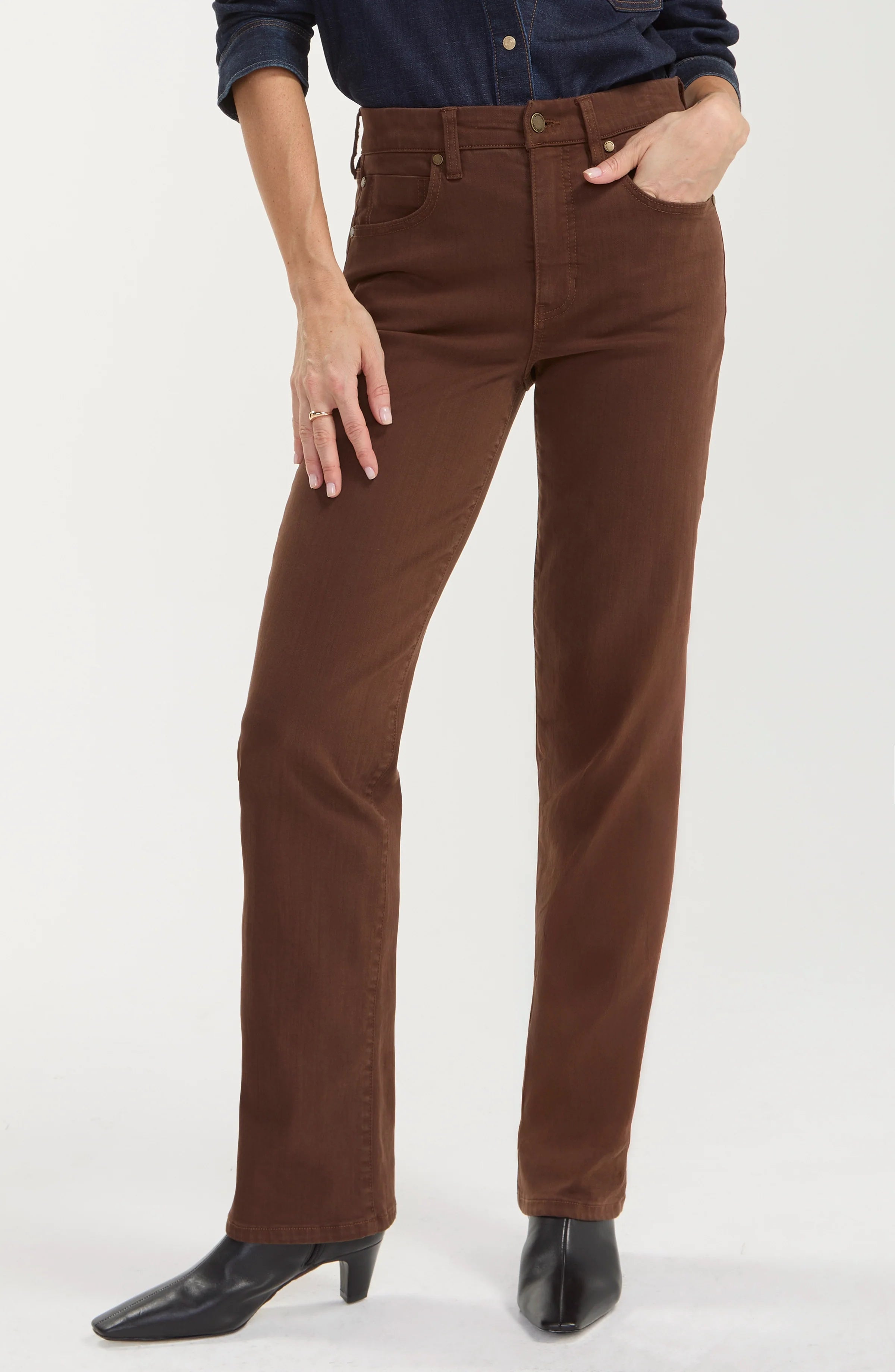 Liverpool Kennedy Straight - Brown