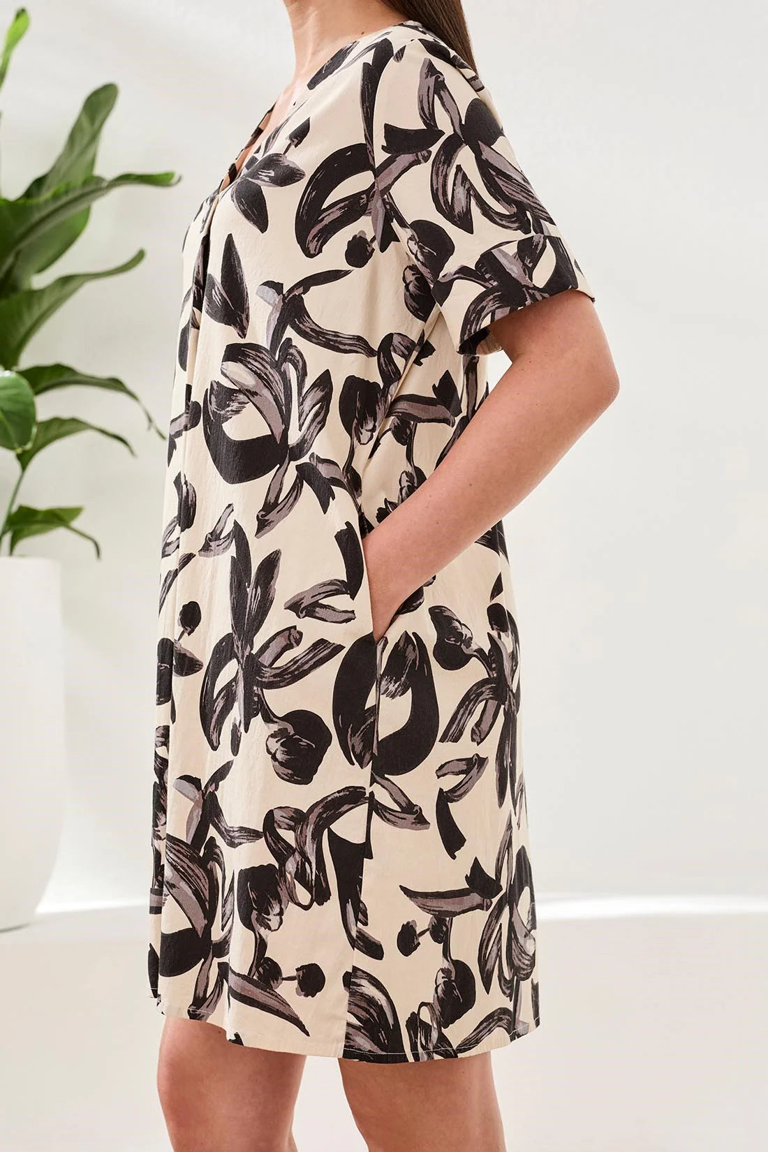 Tribal Kim Dress - Canvas