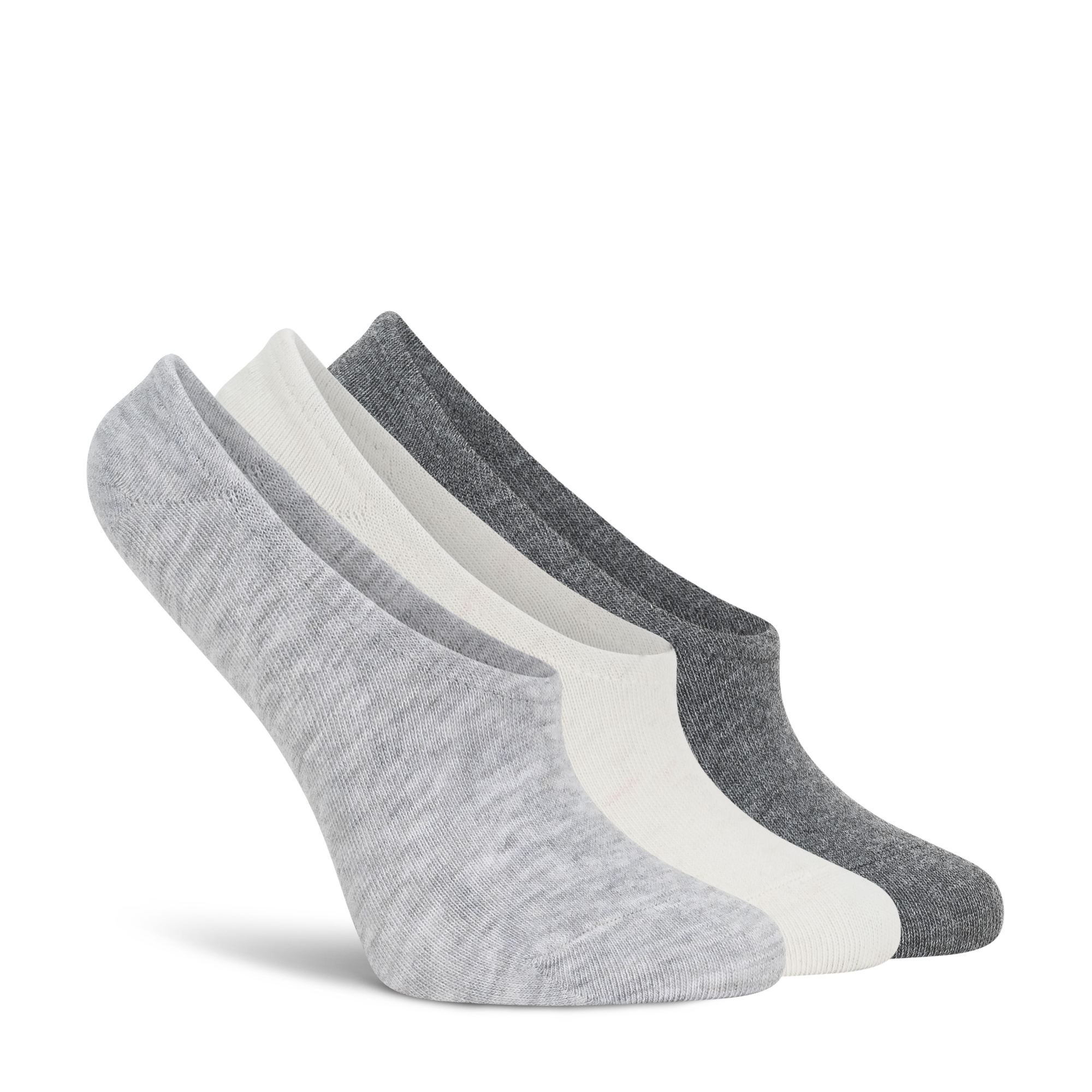 Lemon 3 Pack Cashmere Liner Sock - Medium Grey Accessories - Other Accessories - Socks by Lemon | Grace the Boutique