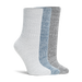 Lemon 3 Pack Soft Cabin Crew - Blue/Grey Accessories - Other Accessories - Socks by Lemon | Grace the Boutique