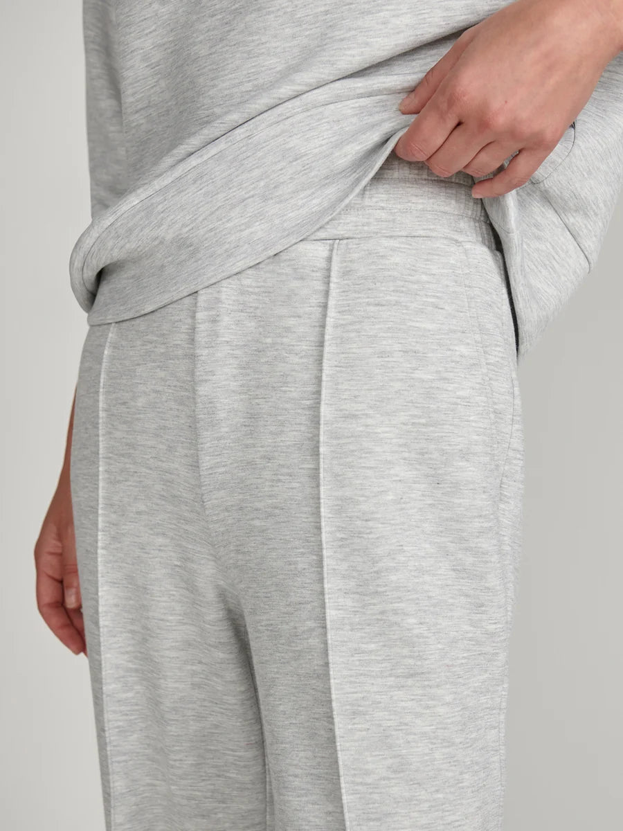 Varley Wide Leg Pant 30 - Light Grey Marl