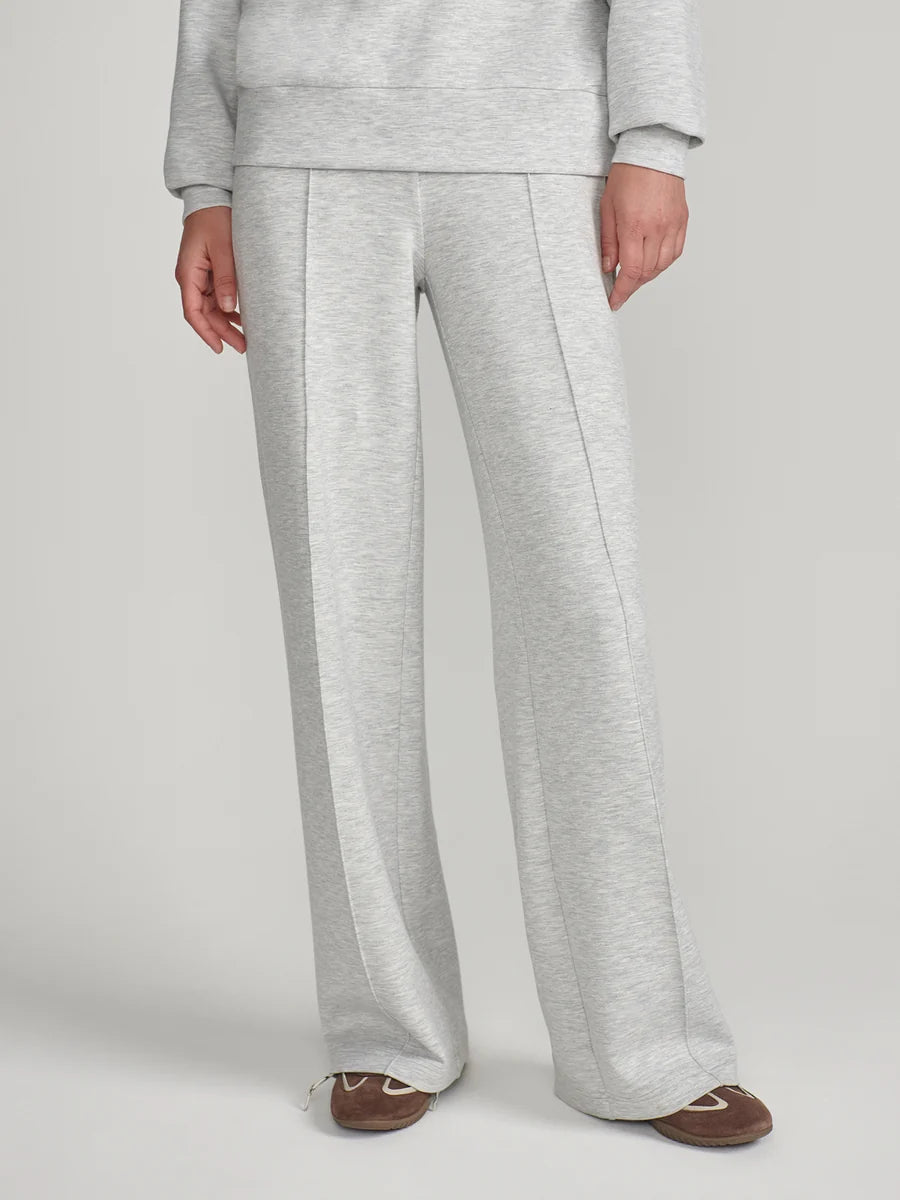 Varley Wide Leg Pant 30 - Light Grey Marl