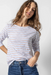 Lilla P 3/4 Sleeve Boatneck - Stripe Clothing - Tops - Shirts - LS Knits by Lilla P | Grace the Boutique