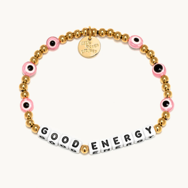 Little Words Project Gold Bracelet - Good Energy S/M Accessories - Jewelry - Bracelets by Little Words Project | Grace the Boutique