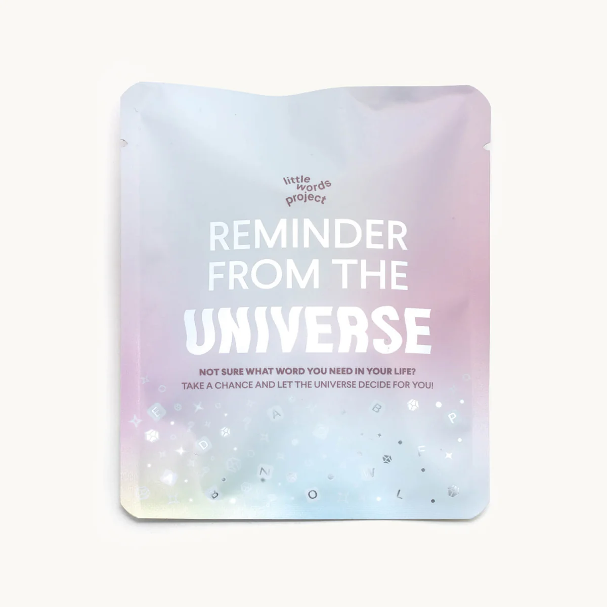 Little Words Project Reminder from the Universe