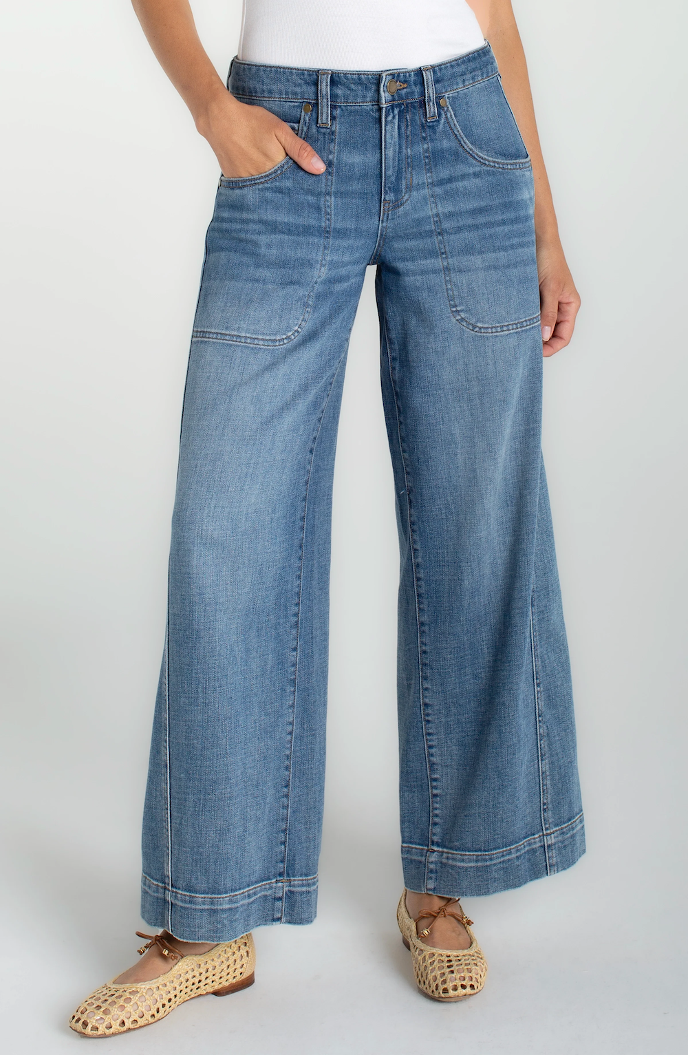 Liverpool Stride Wide Leg - Culver