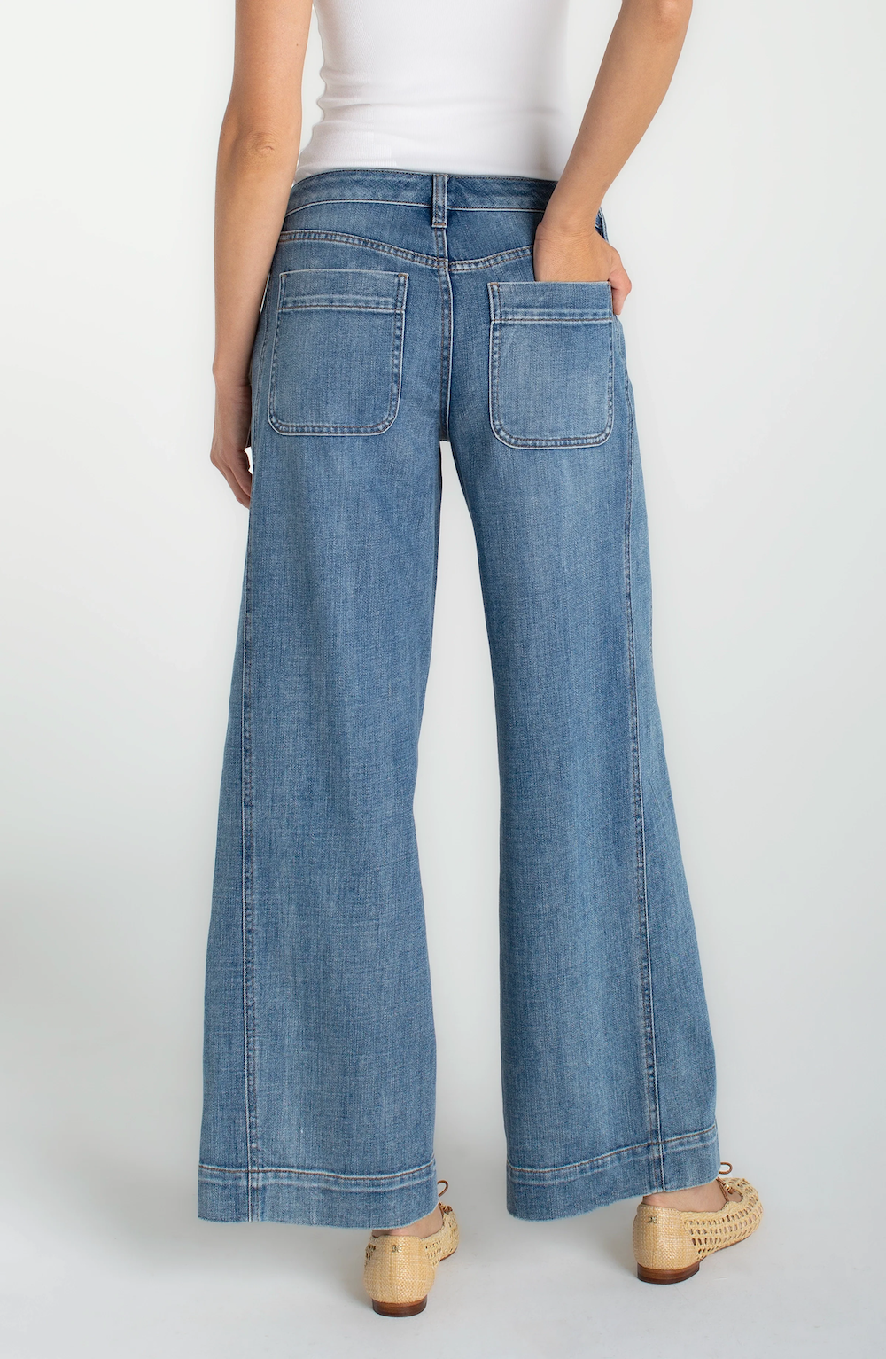 Liverpool Stride Wide Leg - Culver
