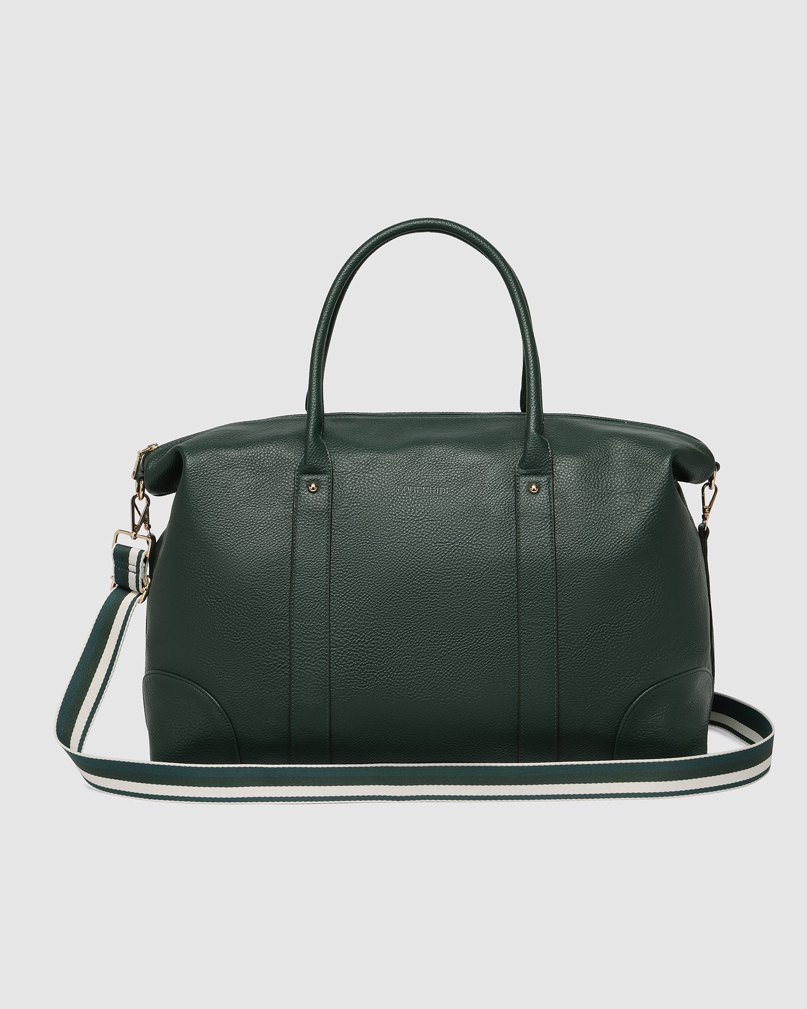 Louenhide Alexis Stripe Weekender Bag - Forest Green